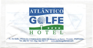 Atlântico Golfe Hotel  (verso - símbolo Delta à  direita)