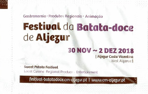 Festival da Batata-Doce - Aljezur 2018