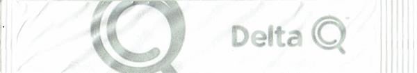 Stick Delta Q ( branco e letras prateadas ) - var. C