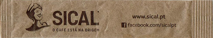 Sical - O café está na origem ( papel pardo - stick )