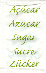 Castor - Açúcar em várias linguas (Verde Alface - B)