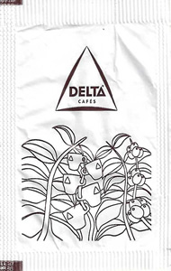 Delta Cafés - Planta com chávenas (branco - var. B)