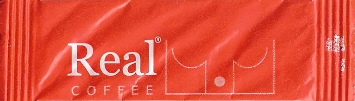 Stick Real Coffee (laranja - 80x23mm)