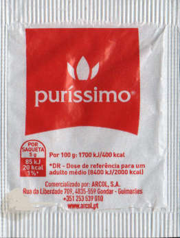 Puríssimo - ARCOL Cash & Carry - V (60x45mm - emba)