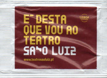 É desta que vou ao teatro São Luiz